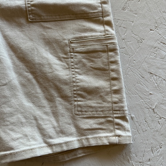 d. jeans khaki colored jean shorts size 12 - Picture 4 of 10